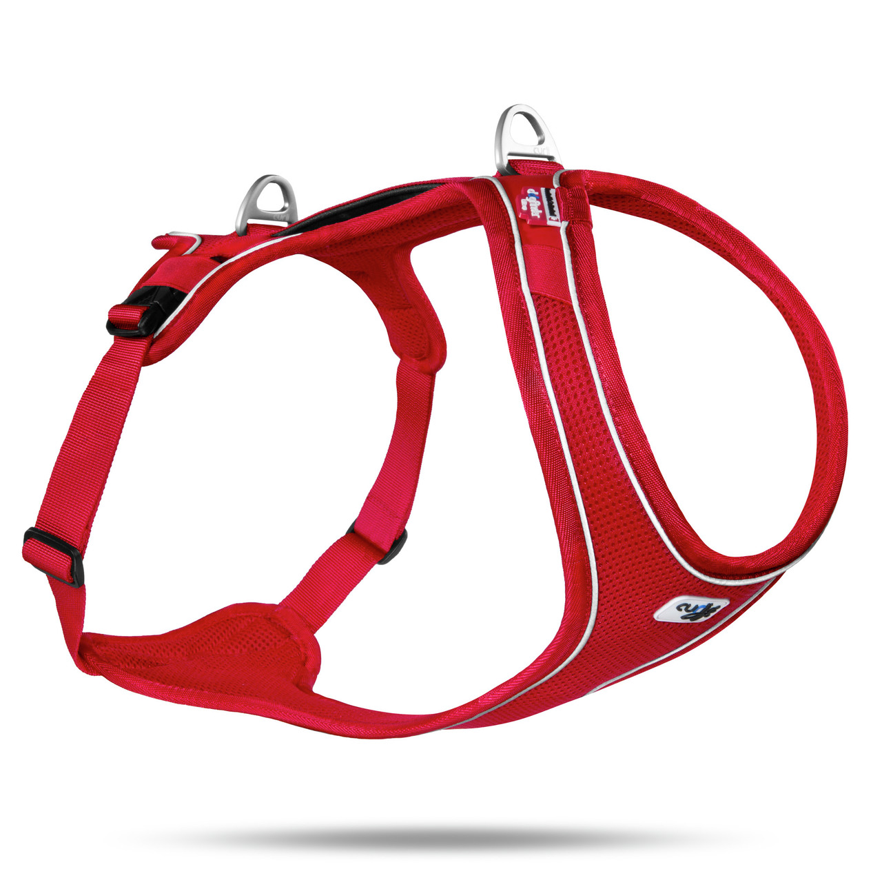curli Belka Comfort Geschirr XS rot