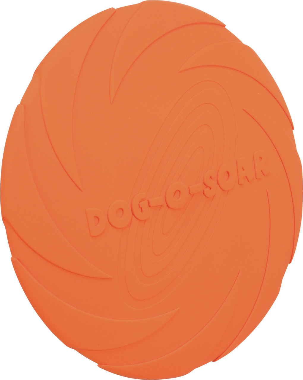 TRIXIE Dog-O-Soar Frisbee, Hunde, Gummi, zahnfreundlich, Apportierspiele, fördert Aktivität & Bindung, Ø 22 cm.