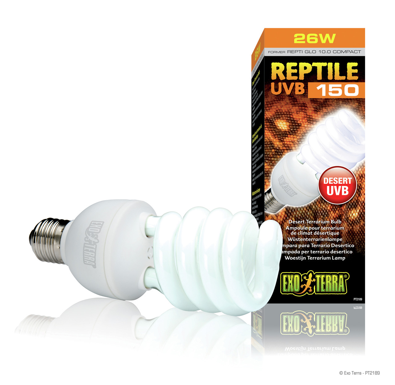 Exo Terra Reptile UVB 150 25 Watt (Europa) Terrarienbeleuchtung
