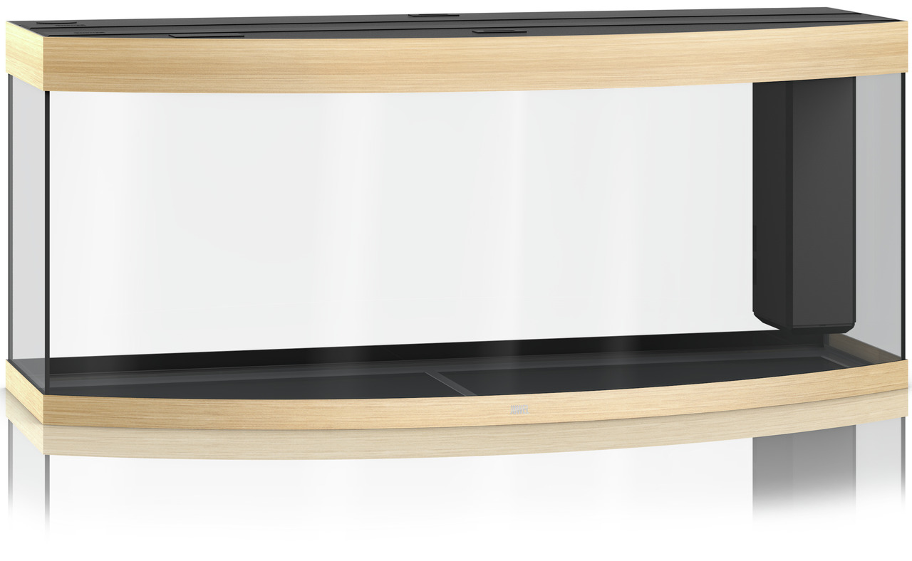 JUWEL Vision 260 Aquarium, Holzoptik, 260 L, gebogene Frontscheibe, für Aquaristik-Enthusiasten, optimale Präsentation von Fischen & Pflanzen.