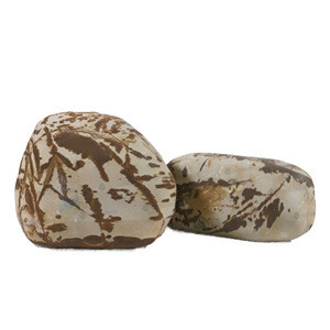 Aquadeco Natursteine, für Aquarien/Terrarien, glatte Oberfläche, braun/beige Muster, nat. Optik, ideal für Deko/Verstecke.