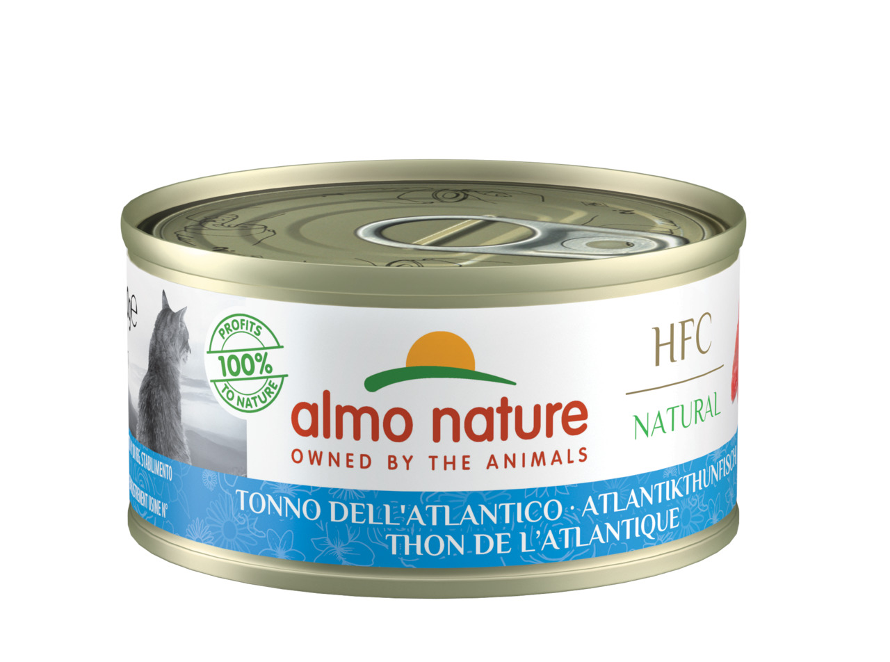 Almo Nature HFC Natural Atlantikthunfisch Katzen Nassfutter 70 g