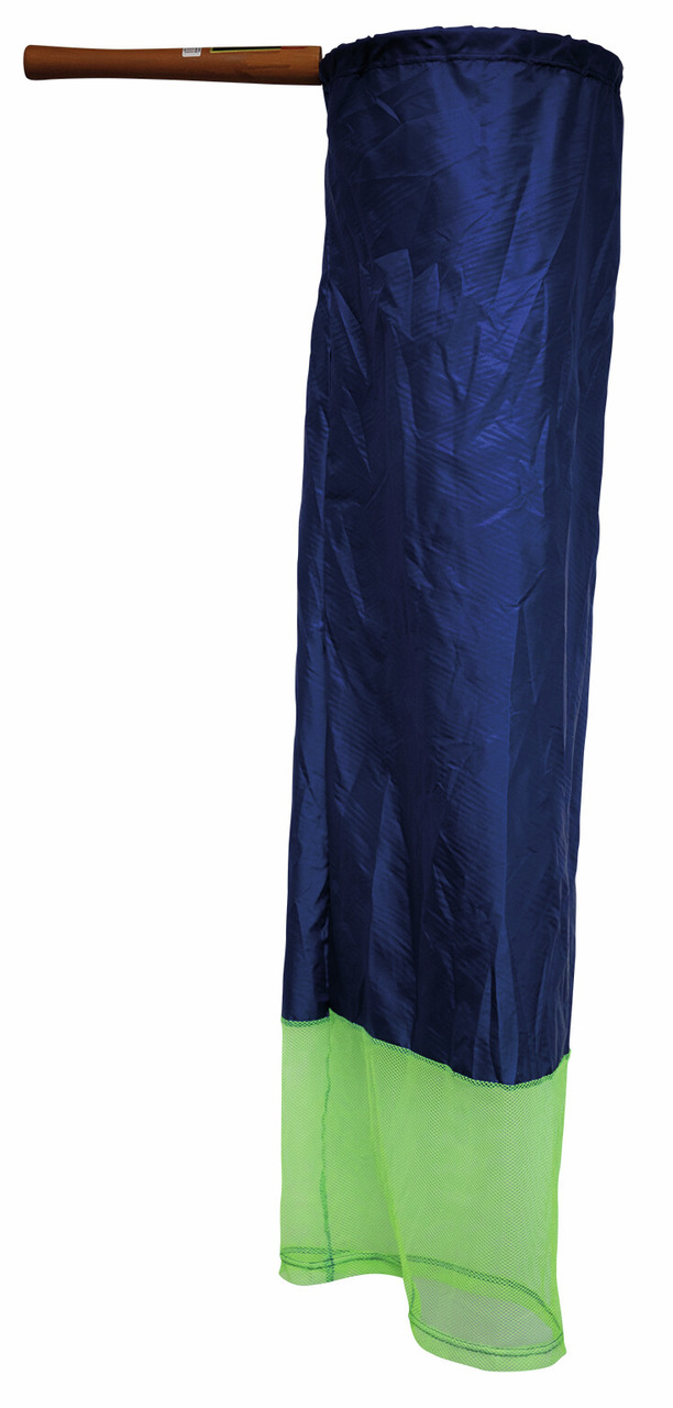 Superfish Fischernetz, für Aquaristik-Enthusiasten, blau-grün, feines Netz, stabiler Holzgriff, ideal zum sicheren Fische fangen.