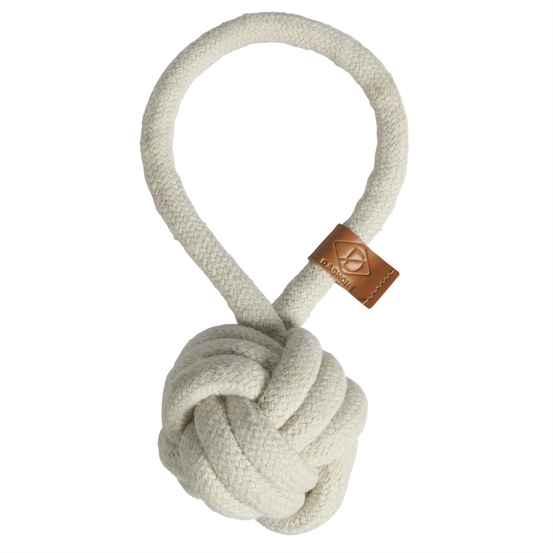 D&D Knot Seilspielzeug für Hunde, robustes Baumwollseil, ideal für Kau--Zerrspiele, fördert Zahnpflege, langanhaltender Spielspaß.