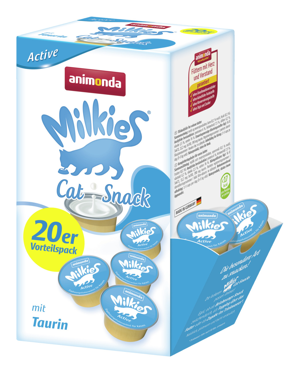 Animonda Milkies Active Katzen Snack 20 x 15 g