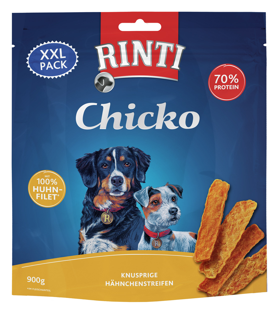 RINTI Extra Chicko Huhn XXL 900 Gramm Hundesnacks