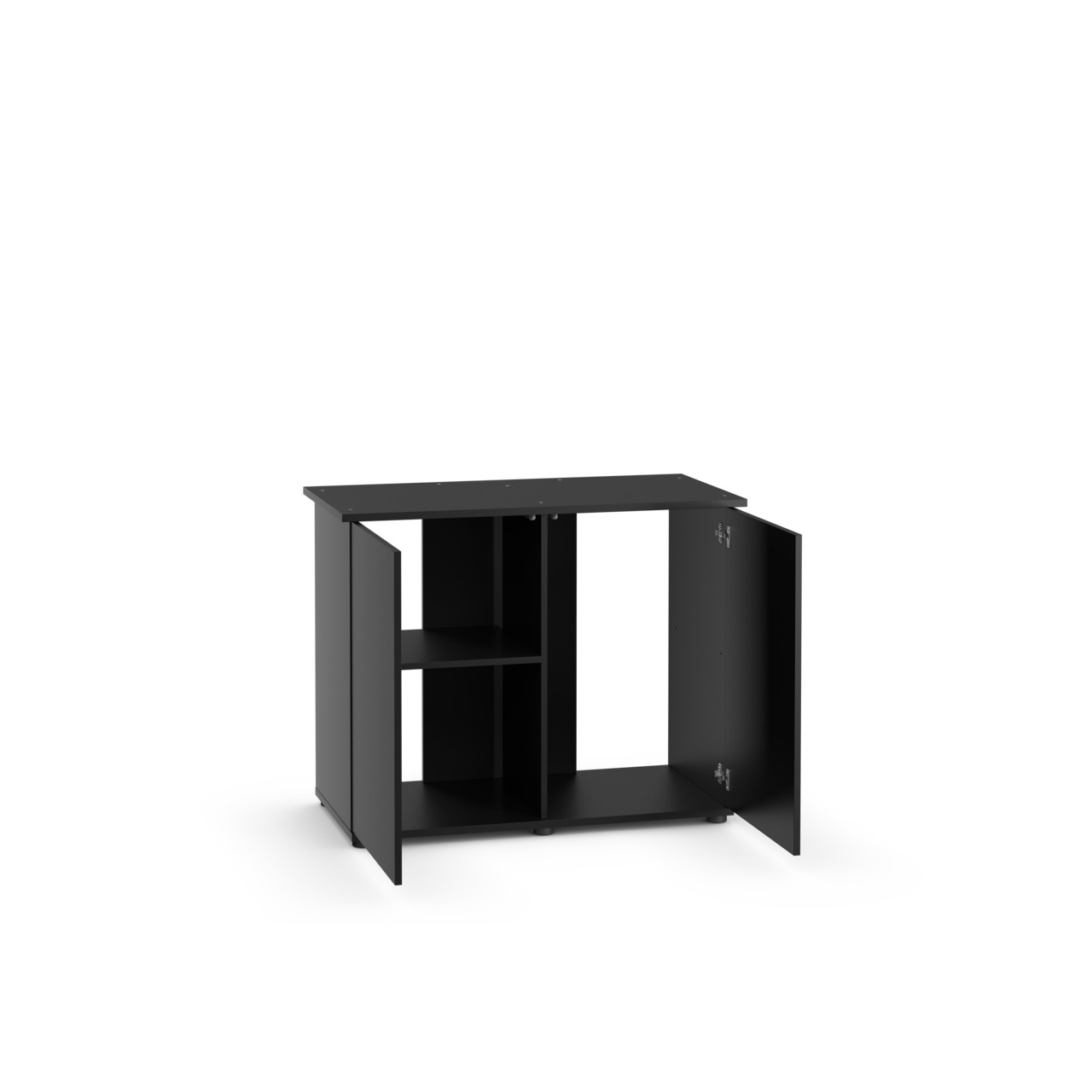 JUWEL Unterschrank SBX L, für Aquarien, 2 Türen+offene Fächer, stabil+elegant, Maße auf Bild.