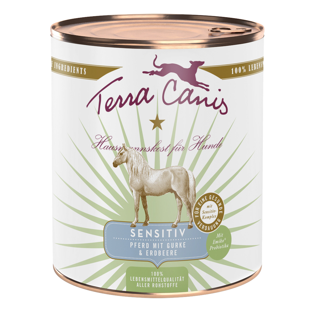 Terra Canis Sensitive Pferd 800 Gramm Hundenassfutter