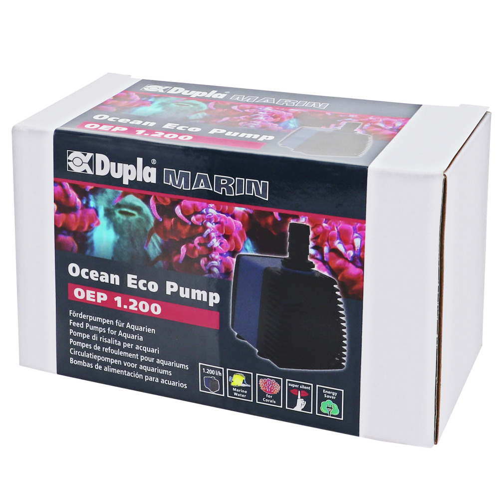 Dupla Marin Ocean Eco Pump OEP 1.200, Förderpumpe für Meerwasseraquarien, 1.200 l/h, energieeffizient, leise.