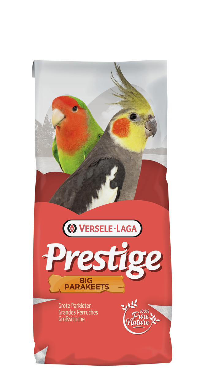 Versele-Laga Prestige Big Parakeets Großsittiche Neophemen Vogel Hauptfutter 20 kg
