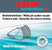 EHEIM Breitstrahldüse, Zubehör für Aquarien, gleichm. Wasserverteilung, „Made in Germany“, für Aquarienbesitzer.
