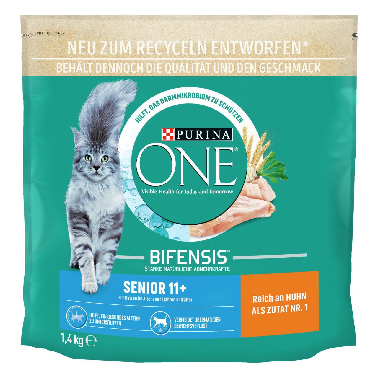 ONE Senior 11+ reich an Huhn 1,4 kg