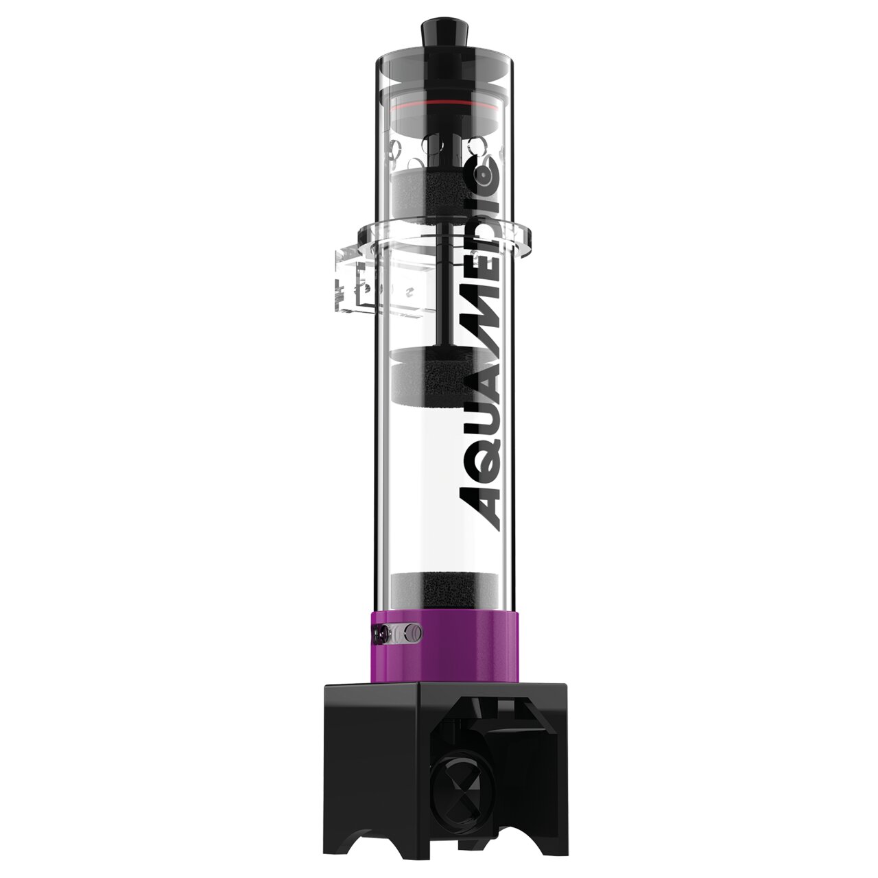 Aqua Medic Multi Reactor M: Filtergerät für Aquarien, für Aquaristik-Enthusiasten, effektive Filterung, Acrylglas, schwarz/violett.