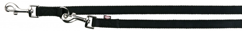 TRIXIE Premium Verlängerungsleine doppelt M - L 200 m / 20 mm schwarz