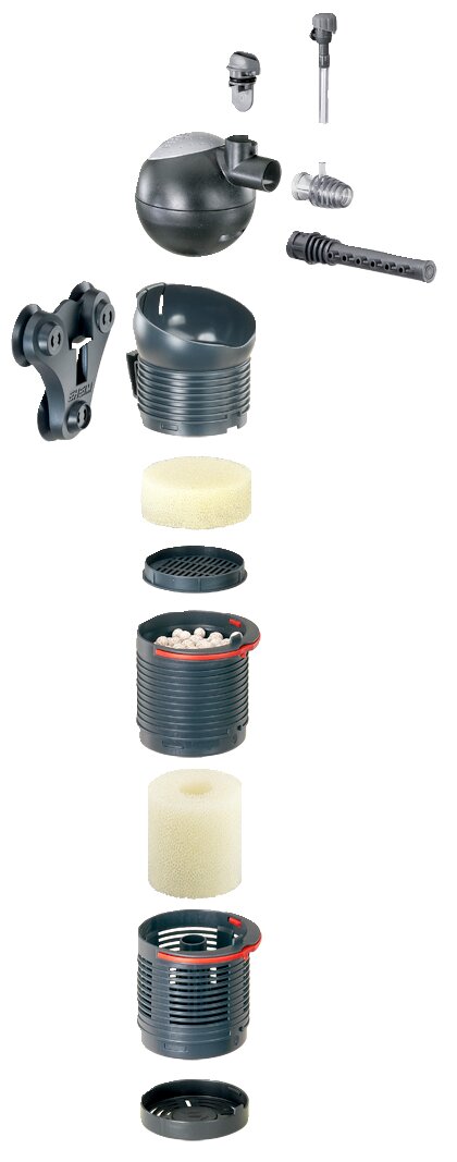 EHEIM Aquaball Innenfilter: Modularer Filter f. Aquarien, ideal f. sauberes Wasser. Für Aquarienliebhaber, Fischhalter.
