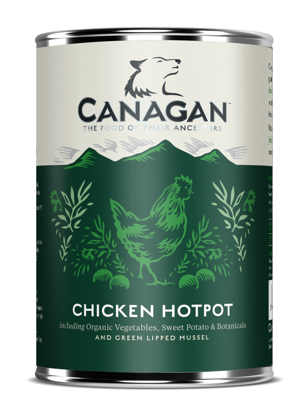 Sparpaket 24 x 400 g Canagan Chicken Hotpot Hunde Nassfutter