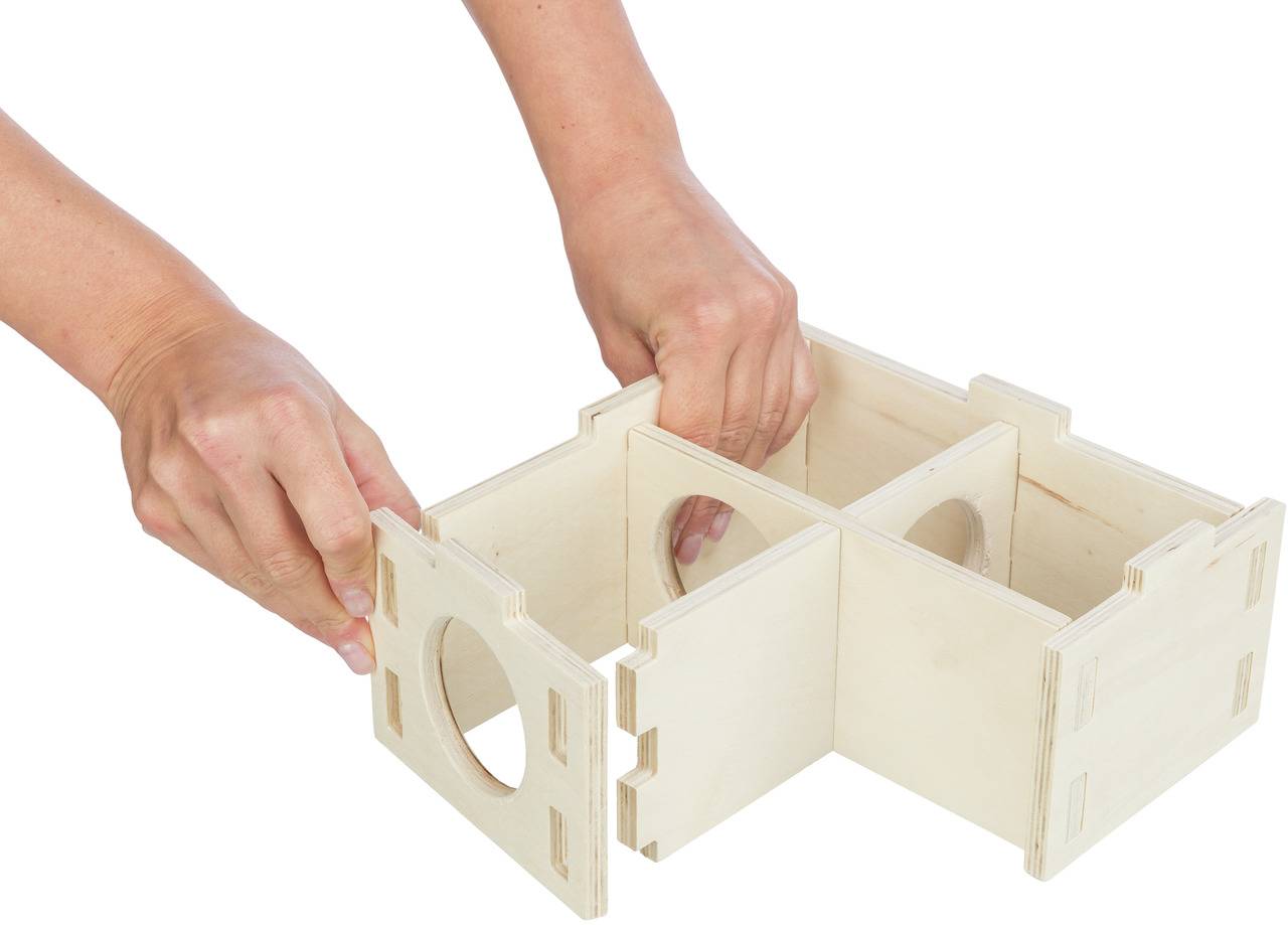 TRIXIE Haus 3 Kammern 30x12x30 cm