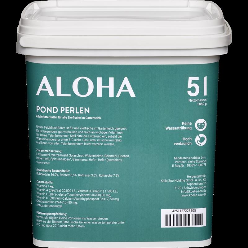 Sparpaket 2 x 5 l Aloha Pond Perlen Teichfutter