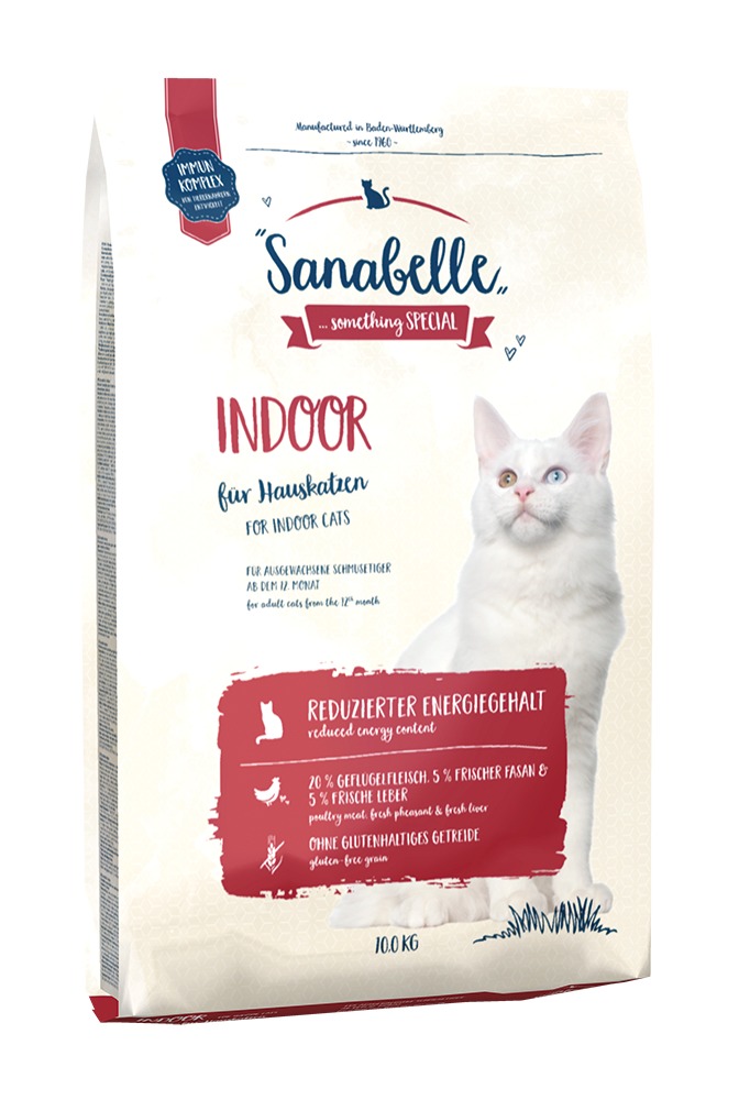 Sanabelle Indoor Fasan 10kg Katzentrockenfutter