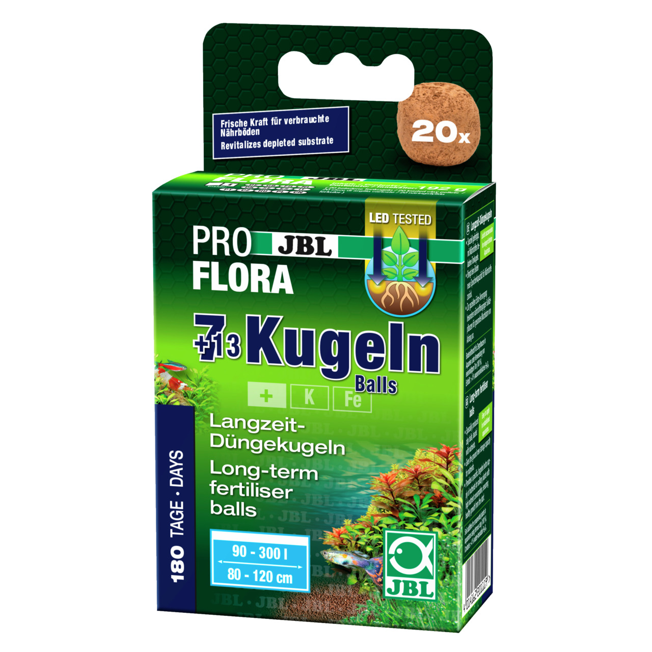 JBL PROFLORA 7 + 13 Kugeln 20 Kugeln