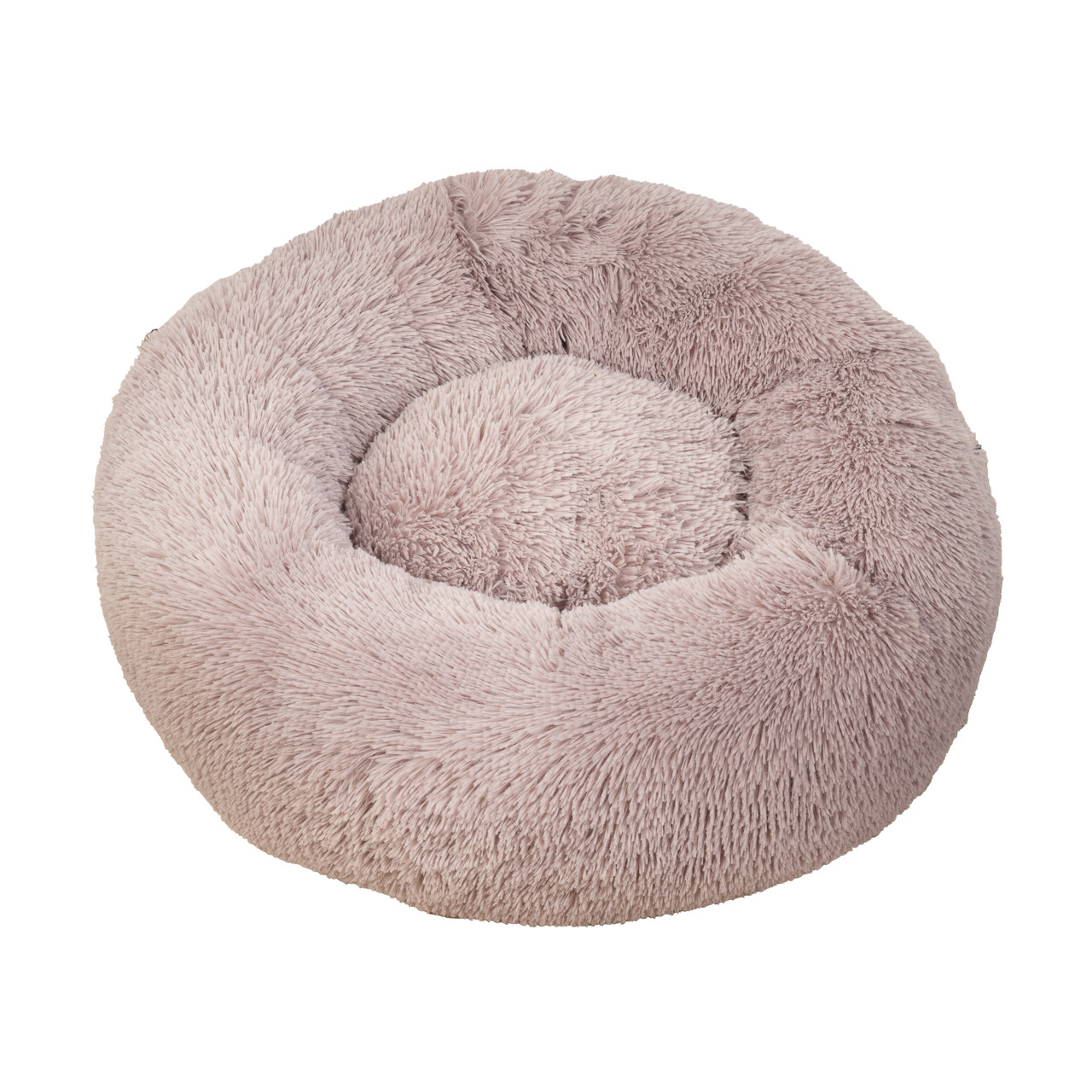 Allpets Haustierbett, beige, für Katzen & kl. Hunde, flauschig, weich gepolstert, hoher Komfort, ideal für gemütl. Schlafplatz.