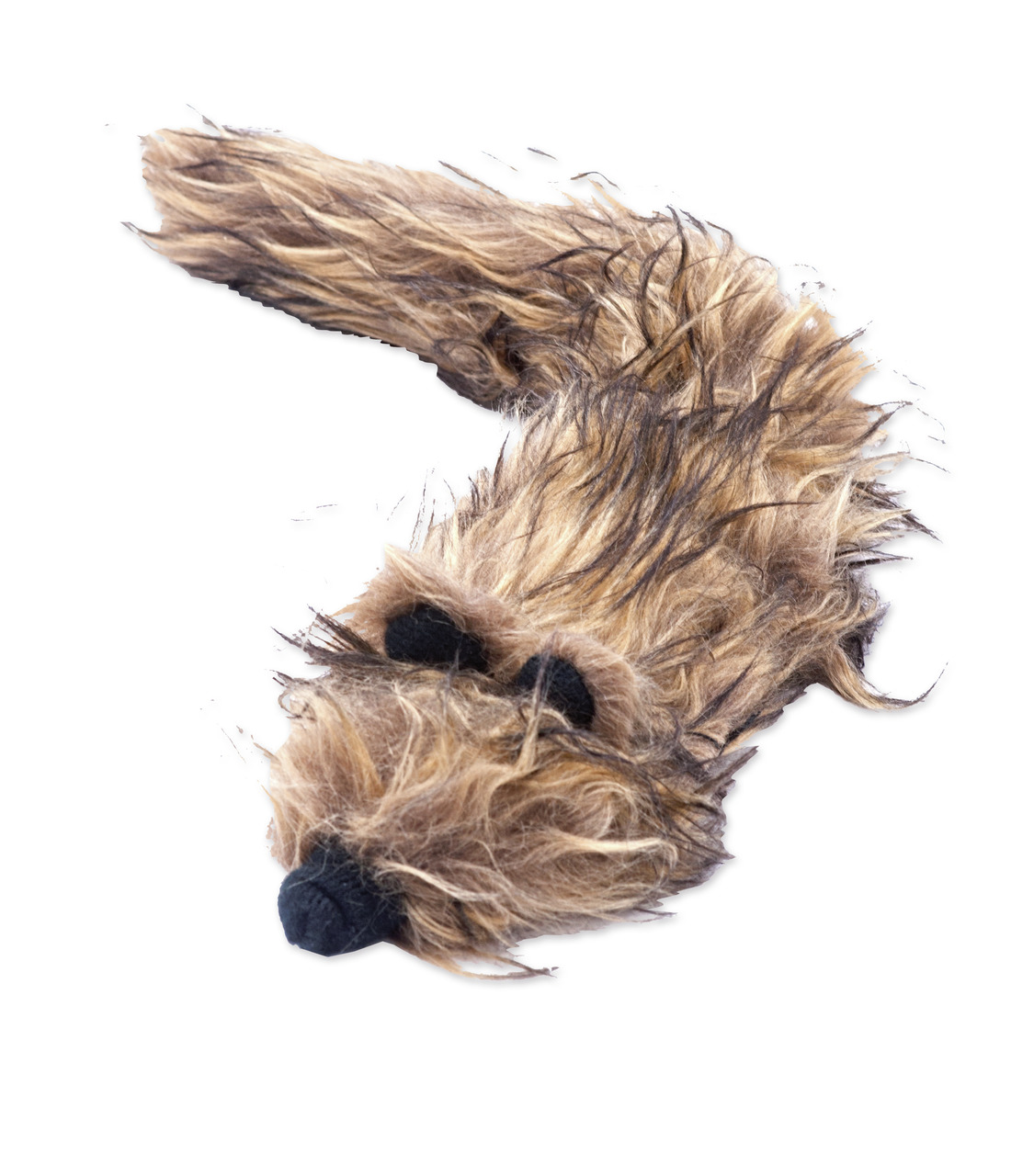 Aumüller Baldrian-Spielzeug Maus, Katzenspielzeug, braun, plüschig, mit Baldrian, animiert Katzen zum Spielen.