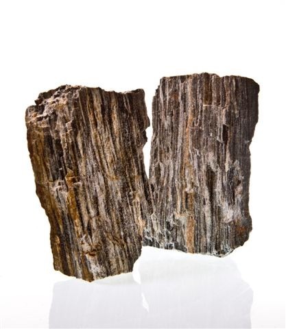 AquaDeco Holzstücke, 2 Stk., braun-grau, für Aquarien, ideal für Aquaristik-Fans, natürliche Optik, authentische Unterwasserlandschaft.