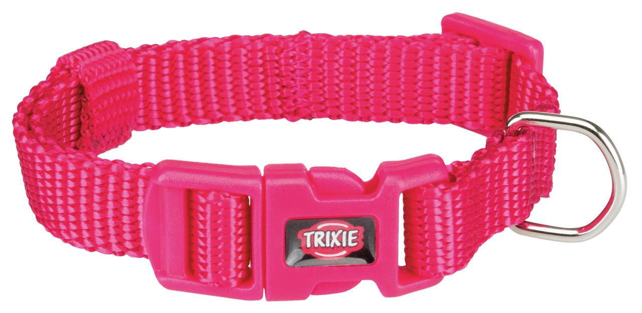 TRIXIE Premium Halsband XXS–XS 15–25/10 fuchsia