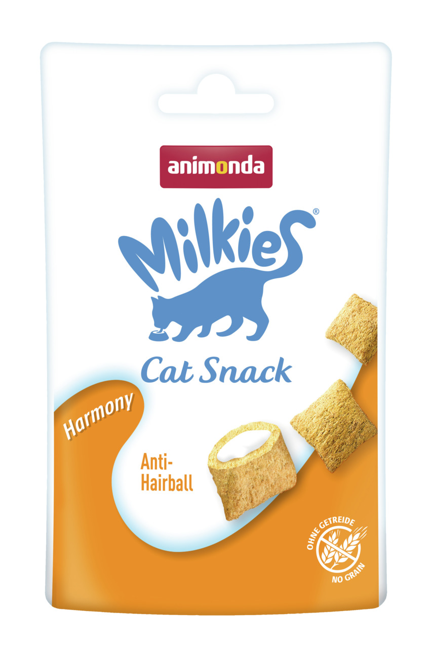 animonda Milkies-Knusperkissen Harmony 30 Gramm Beutel Katzensnack
