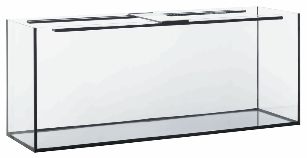 Aquatlantis Aquarium Advance, für Aquaristik-Enthusiasten, klares Glas, robust, modern, für Süß-/Meerwasser, rechteckig, transparent.