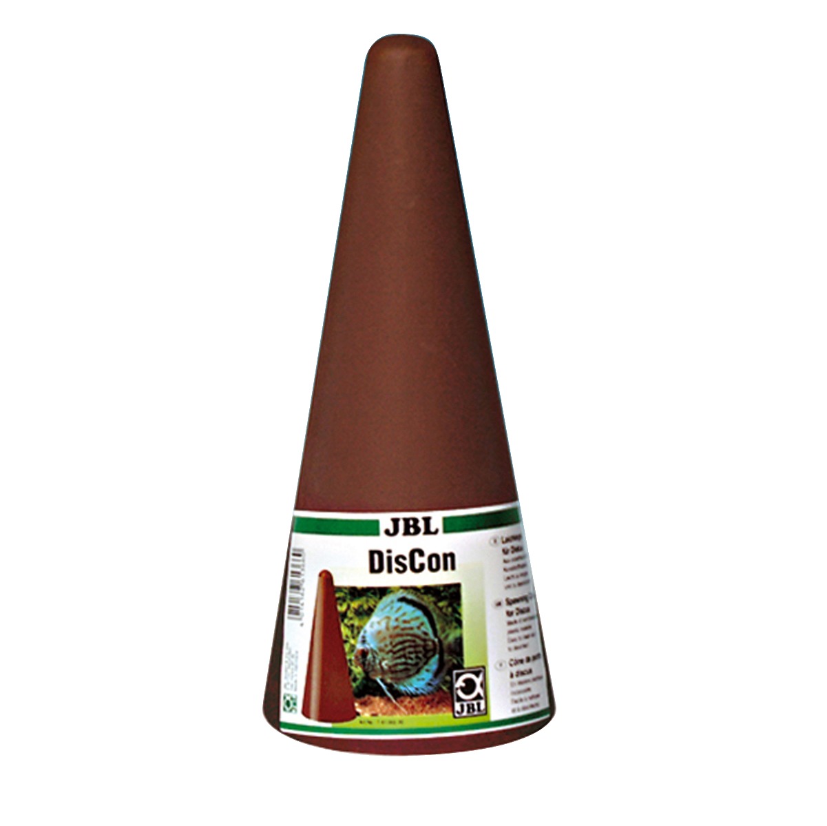 JBL DisCon Laichkegel für Diskusfische, Züchter & Aquarienbesitzer, neutrales Material, 1 Stk, speziell für Aquarienfischzucht.