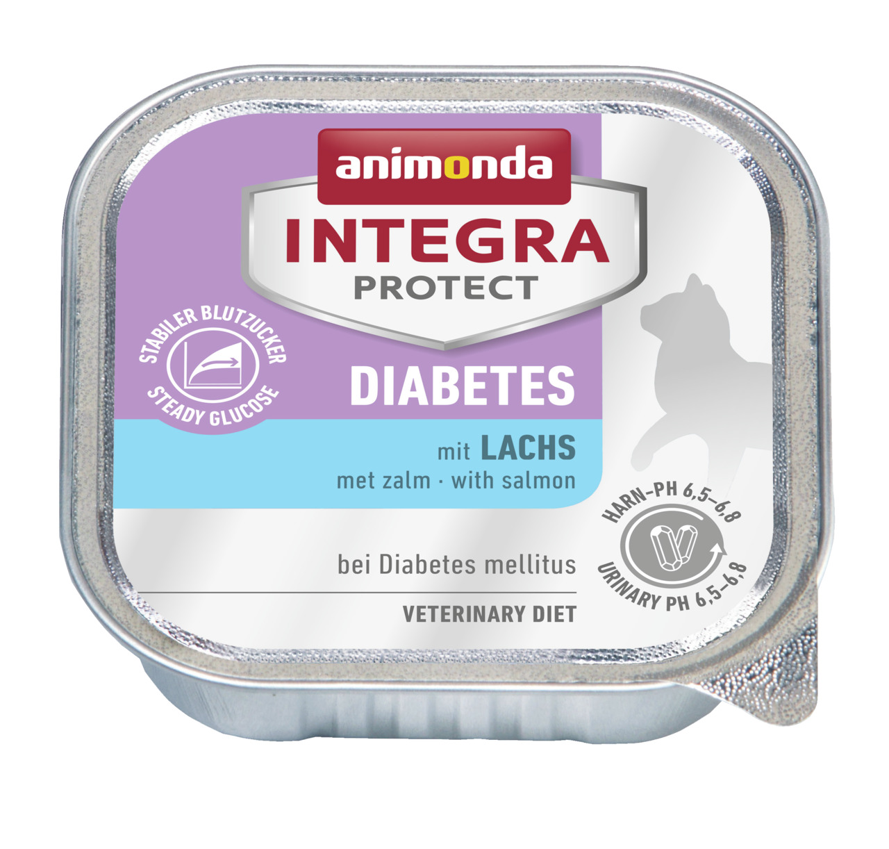 animonda Integra Protect Diabetes Lachs 100g Schale Katzennassfutter