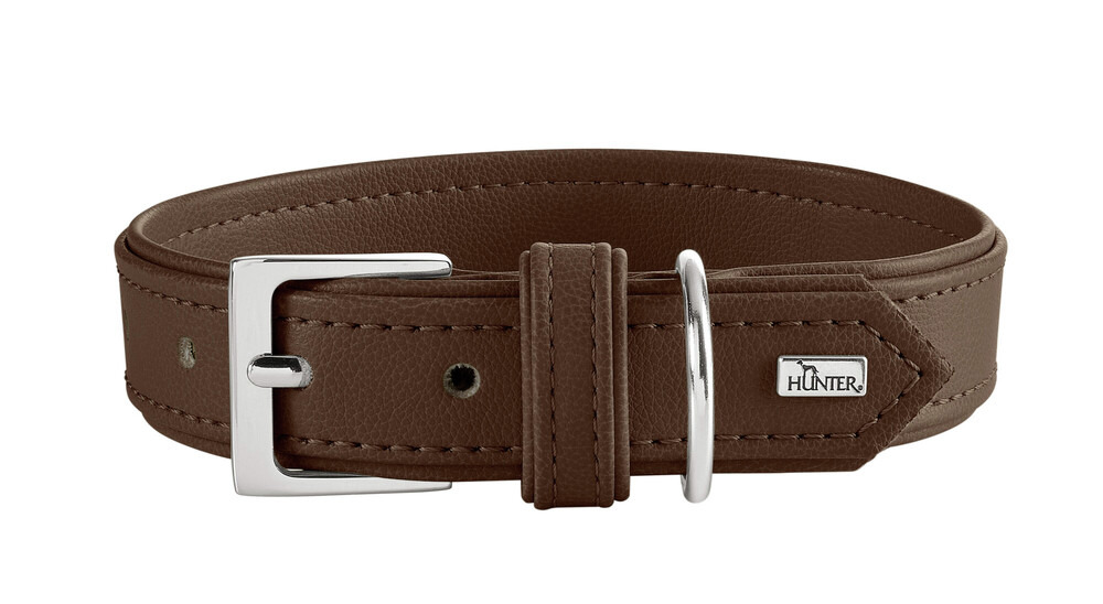 HUNTER Halsband Amalfi 60/M-L schokobraun
