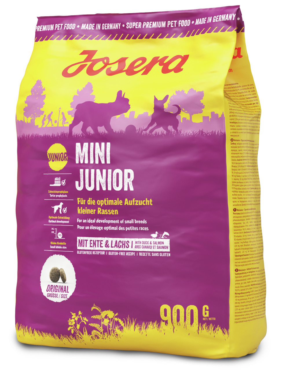 Sparpaket 5 x 900 g Josera MiniJunior Hunde Trockenfutter