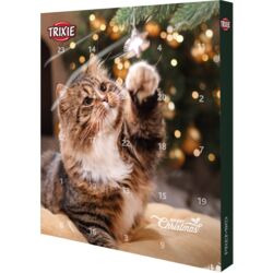 TRIXIE Adventskalender für Katzen, 24 Snacks, versch. Geschmacksr., ideal zum Verwöhnen in der Weihnachtszeit.