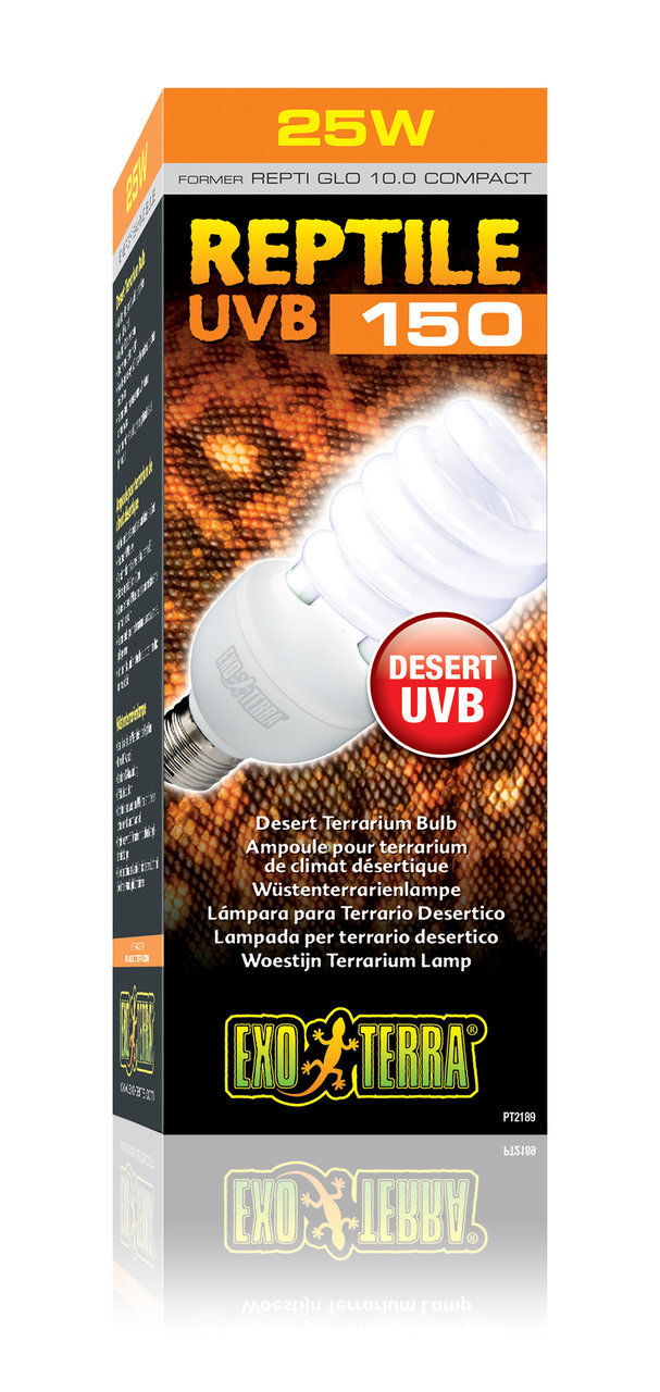 Exo Terra Reptile UVB 150 25 Watt (Europa) Terrarienbeleuchtung