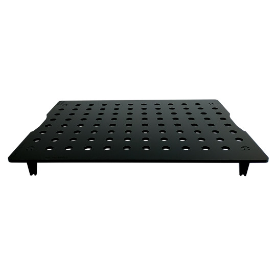 Fauna Marin Halterungsbrett, Aquaristik, schwarz, rechteckig, robust, belüftet, ideal für Meerwasseraquarien.