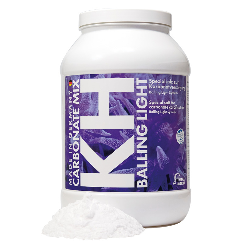 FAUNA MARIN Balling Light Carbonate Mix, Spezialsalz f. Aquarien, 1 kg, zur Karbonatversorgung im Balling-Light-System.