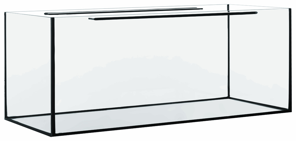 Aquatlantis Advance Glasaquarium, für Aquaristik-Enthusiasten, klare Sicht, präzises Glas, ideal für Süß-/Meerwasser, rechteckig.