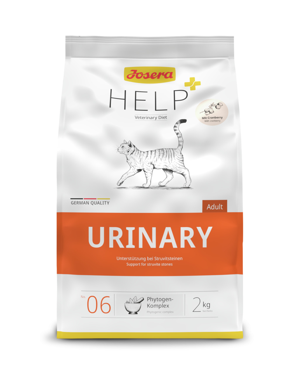 Sparpaket 2 x 2 kg Josera Help Urinary Katzen Trockenfutter