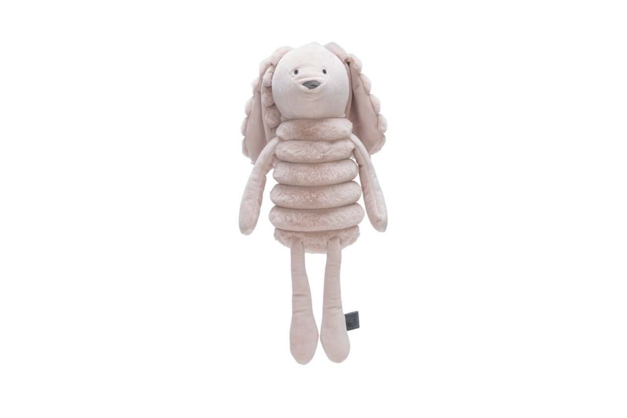 Plüschhundespielzeug Designed by Lotte für Hunde, beige, weich, ideal zum Kuscheln und Spielen, robust verarbeitet.
