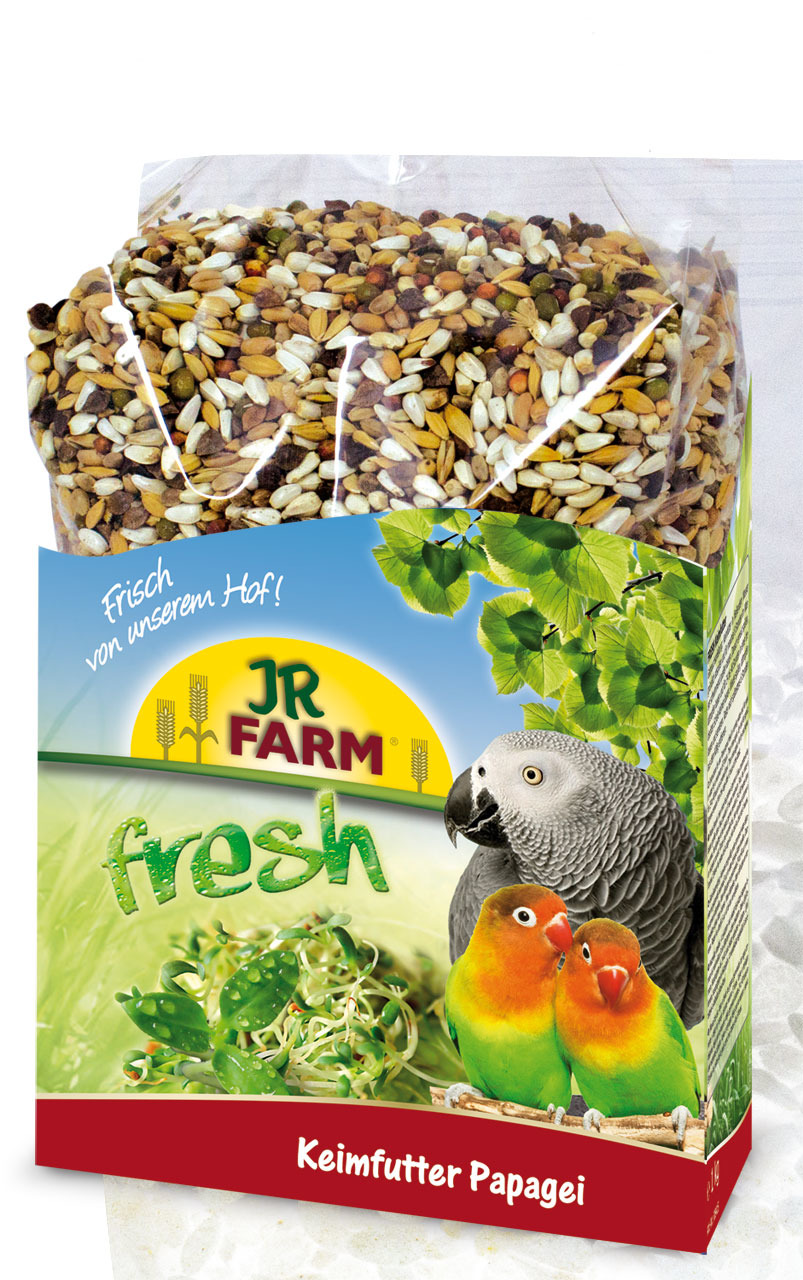 JR Farm fresh Keimfutter Papagei Vogel Ergänzungsfutter 1 kg