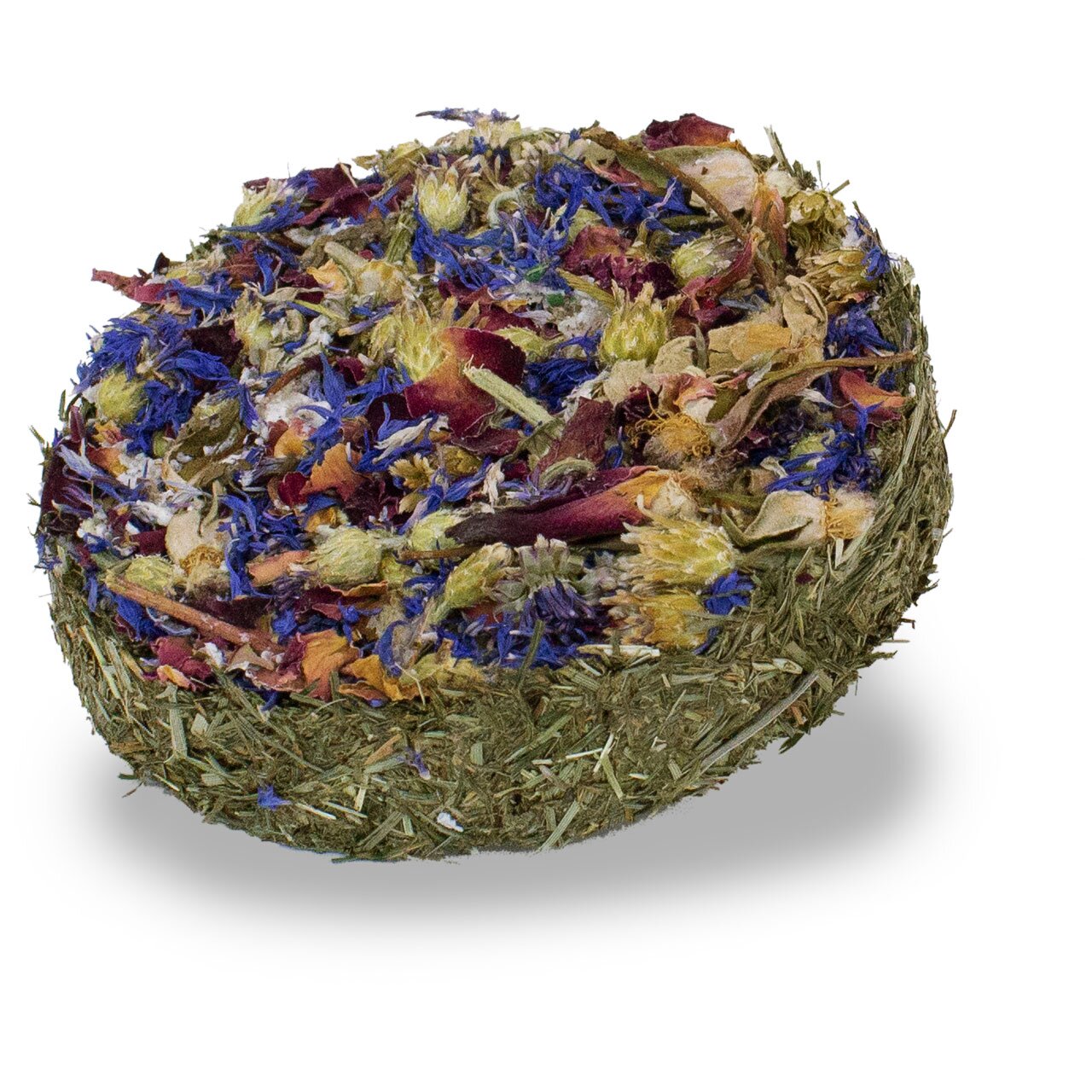 JR FARM Kräutertopf für kleine Nagetiere, Geschmacksrichtung Kräuterblüten, natürliche Zutaten, 1 Stück, ideal als Snack.