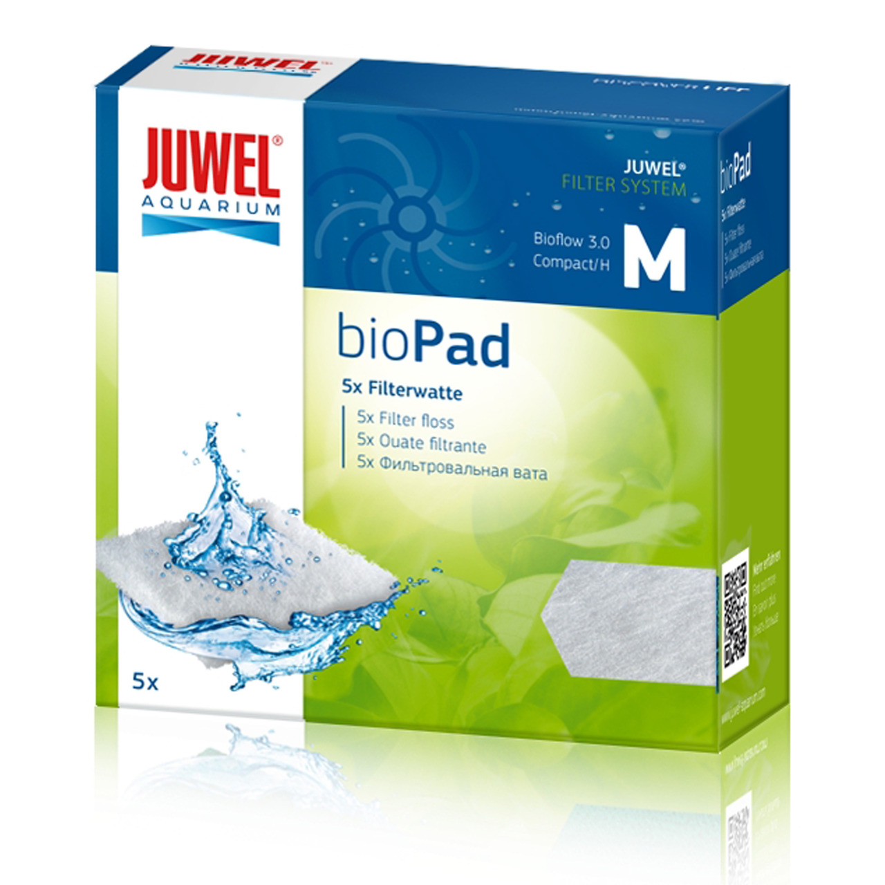 Juwel bioPad Filterwatte Aquarium Filtermedium M