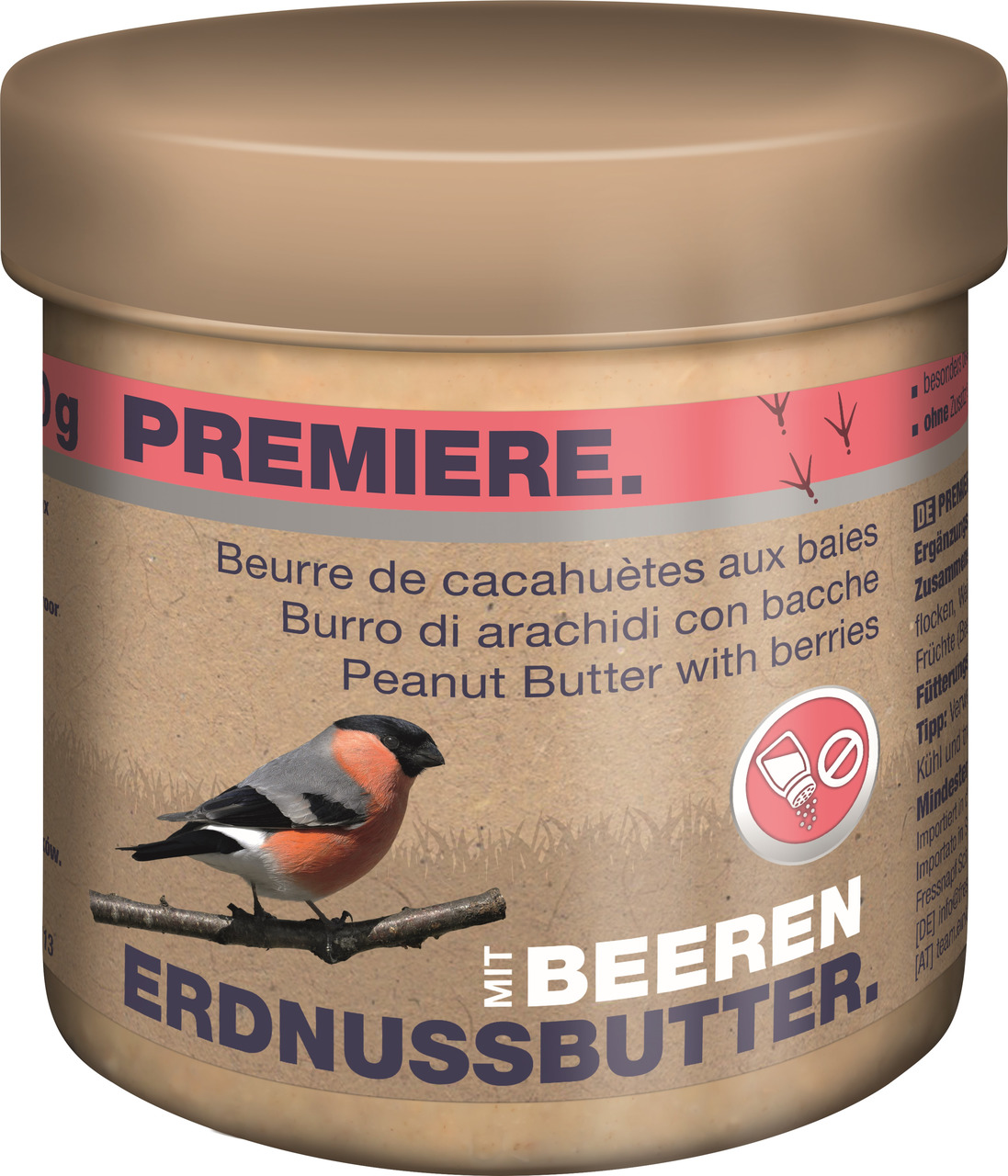 PREMIERE Erdnussbutter Frucht 250 g