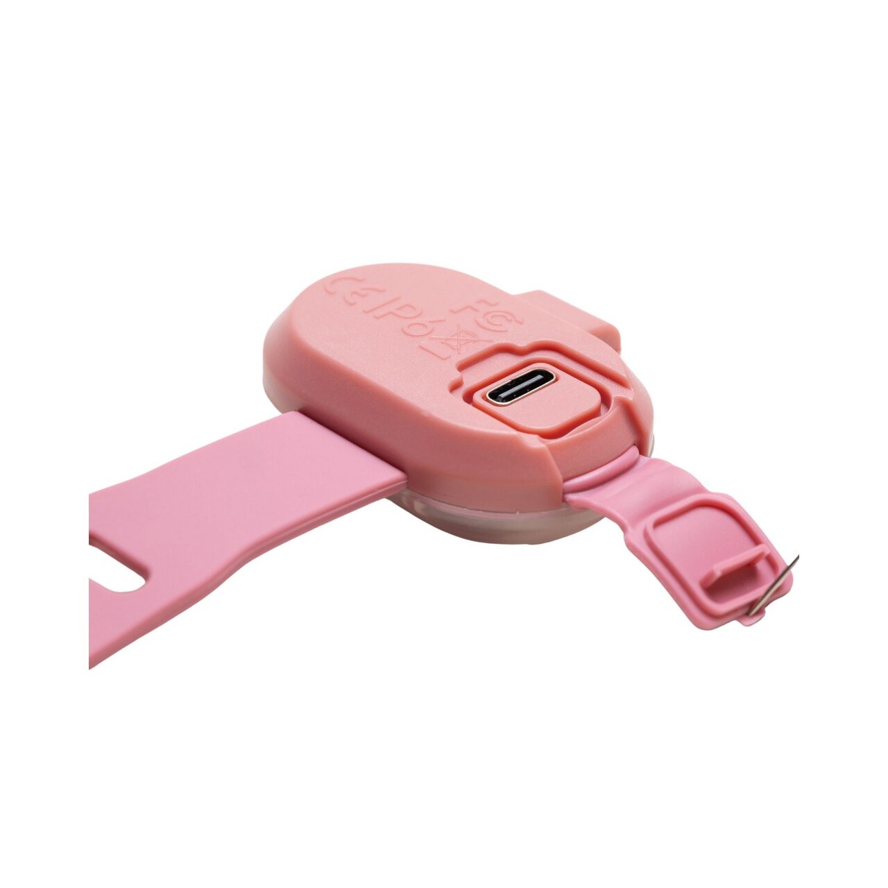 Max & Molly LED-Hundemarkenlicht, für Hundehalter, rosa, USB-C, robust, leicht, spritzwassergeschützt, für mehr Sicherheit bei Dunkelheit.