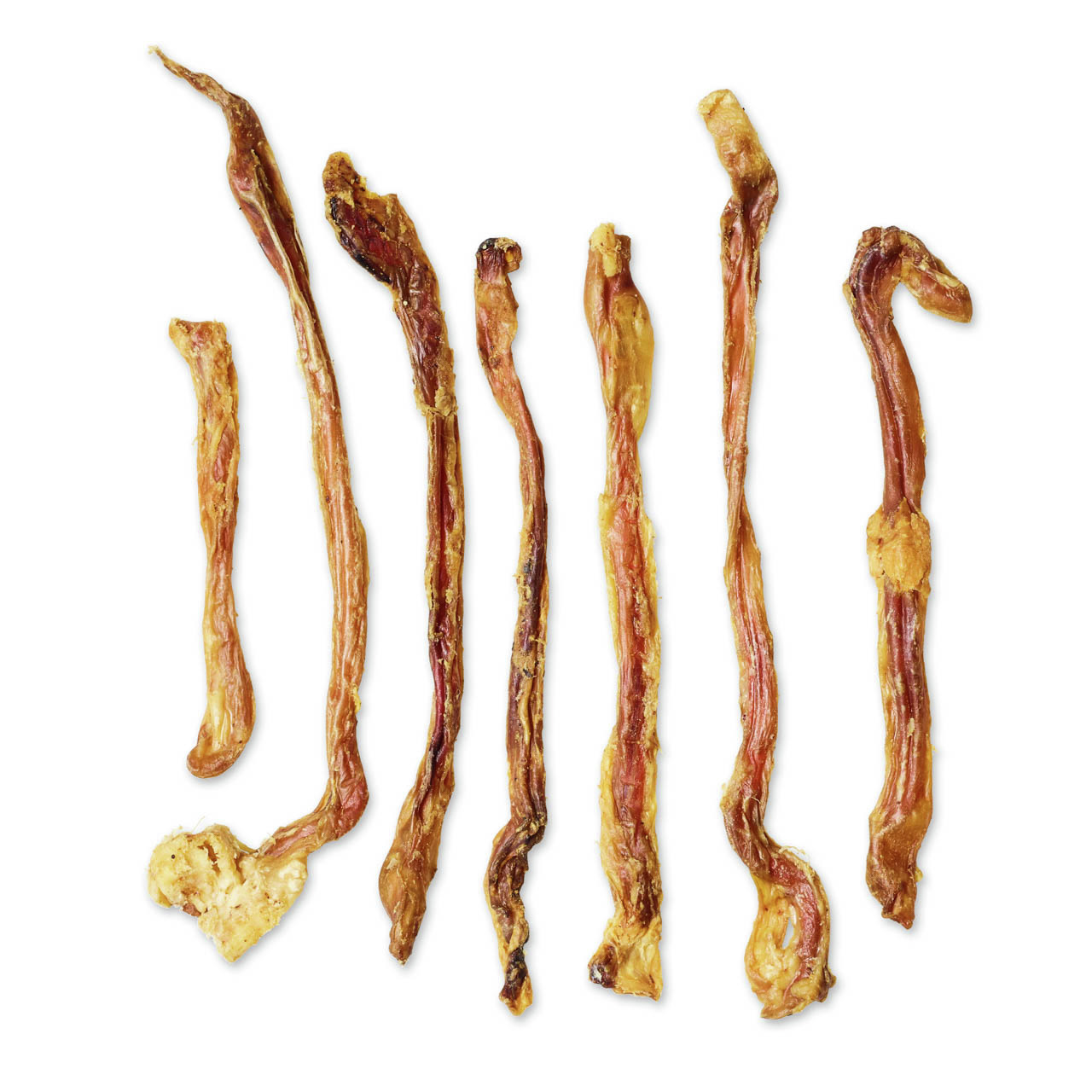 Lottis Häppchen Rinderkopfhaut, natürl. Kausnack f. mittelgr.-große Hunde, Zahnpflege, langanhaltend, versch. Längen/Formen.