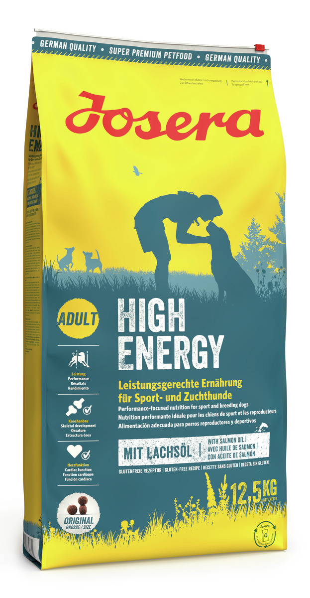 Sparpaket 2 x 12,5 kg Josera High Energy Hunde Trockenfutter