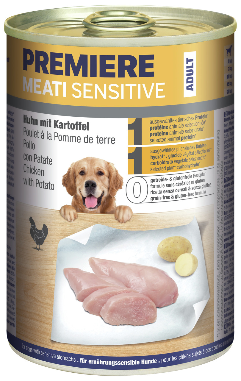 PREMIERE Meati Sensitive Huhn mit Kartoffeln 400 g