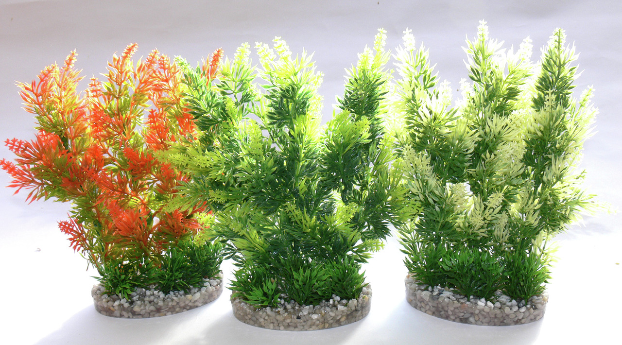 Sydeco Hedge Kunststoff-Wasserpflanze Aquarium Dekoration 25 cm